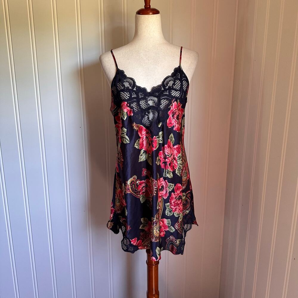 Vintage 90s Victoria's Secret Gold Label Slip Dress L